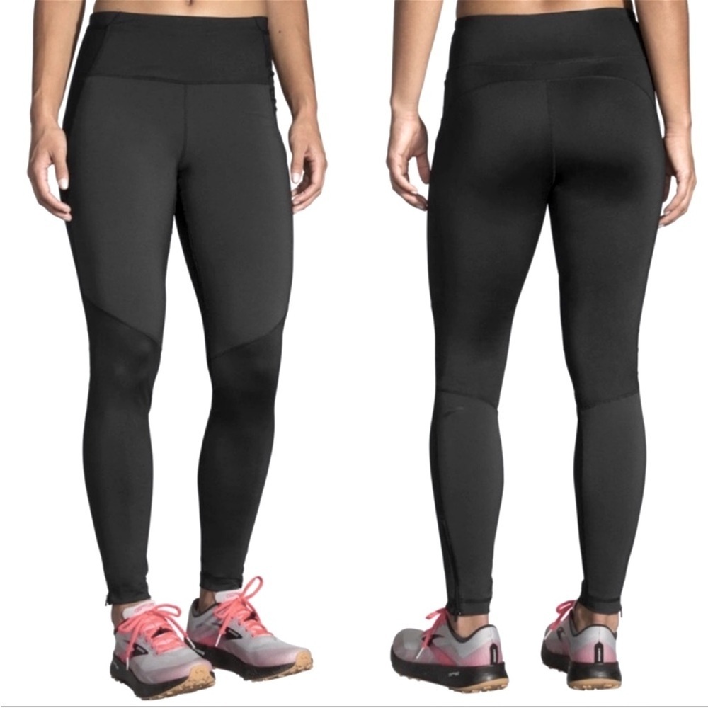 Brooks Running Switch Hybrid Tight Black Water Resistant Size S